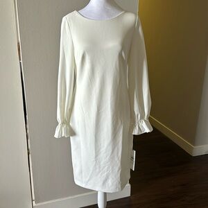 Ivory Calvin Klein Dress